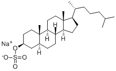 CAS#: 56816-66-1， Dihydrocholesterol-3-Sulfate Sodium