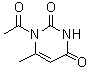 CAS 登录号：568551-00-8， 1-乙酰基-6-甲基-2,4(1H,3H)-嘧啶二酮