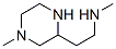 CAS#: 56925-80-5， N,4-Dimethyl-2-Piperazineethanamine