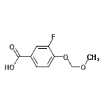 CAS 登录号：570408-32-1， 3-氟-4-(甲氧基甲氧基)苯甲酸