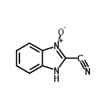 CAS 登录号：57097-49-1， 1H-苯并咪唑-2-甲腈3-氧化物