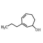 CAS 登录号：571167-61-8， 3-丙基-2,4-环庚二烯-1-醇
