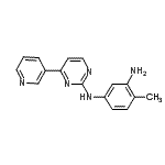 CAS#: 571187-03-6， 4-Methyl-N<Sup>1</Sup>-[4-(3-Pyridinyl)-2-Pyrimidinyl]-1,3-Benzenediamine