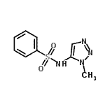 CAS#: 57241-13-1， N-(1-Methyl-1H-1,2,3-Triazol-5-Yl)Benzenesulfonamide