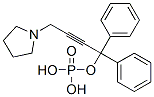 CAS 登录号：57248-89-2， (1,1-二苯基-4-吡咯烷-1-基-丁-2-炔氧基)膦酸