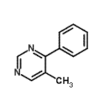 CAS 登录号：57270-07-2， 5-甲基-4-苯基嘧啶