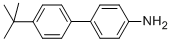 结构式 CAS# 5728-71-2, 4-叔丁基-4'-氨基联苯