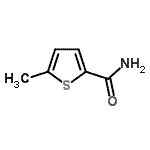 CAS 登录号：57280-37-2， 5-甲基-2-噻吩甲酰胺