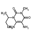 CAS#: 572922-77-1， 5,6-Diamino-1-Sec-Butyl-3-Methyl-2,4(1H,3H)-Pyrimidinedione