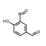 CAS#: 57350-38-6， 4-Hydroxy-3-Nitrosobenzaldehyde