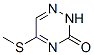 结构式 CAS# 57360-30-2, 5-(甲硫基)-1,2,4-三嗪-3(2H)-酮