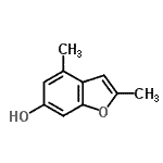 CAS 登录号：57371-25-2， 2,4-二甲基-1-苯并呋喃-6-醇