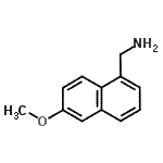 CAS 登录号：57382-44-2， 1-(6-甲氧基-1-萘基)甲胺