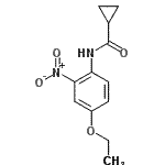 CAS#: 574008-54-1， N-(4-Ethoxy-2-Nitrophenyl)Cyclopropanecarboxamide