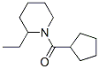 CAS#: 574718-40-4， 1-(Cyclopentylcarbonyl)-2-Ethyl-Piperidine