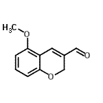 CAS 登录号：57543-41-6， 5-甲氧基-2H-苯并吡喃-3-甲醛