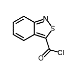 CAS 登录号：57676-11-6， 2,1-苯并噻唑-3-甲酰氯