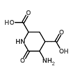 CAS#: 57722-77-7， 5-Amino-6-Oxo-2,4-Piperidinedicarboxylic Acid