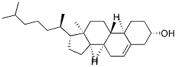 CAS 登录号：57759-45-2， (3S,8S,9S,10R,13R,14R,17R)-10,13-二甲基-17-[(2R)-6-甲基庚烷-2-基]-2,3,4,7,8,9,11,12,14,15,16,17-十二氢-1H-环戊二烯并[a]菲-3-醇