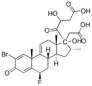 CAS#: 57781-53-0， 2-Bromo-6beta-Fluoro-17,21-Dihydroxy-16alpha-Methylpregna-1,4,9(11)-Triene-3,20-Dione 17,21-Di(Acetate)