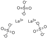 结构式 CAS# 57804-25-8, 硫酸镧八水合物