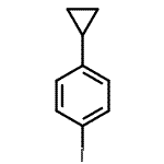 CAS 登录号：57807-27-9， 1-环丙基-4-碘苯