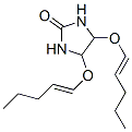 CAS 登录号：5781-51-1， 4,5-二(1-戊烯基氧基)-2-咪唑烷酮