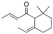 CAS 登录号：57935-00-9， (E,Z)-1-(6-亚乙基-2,2-二甲基环己基)-2-丁烯-1-酮