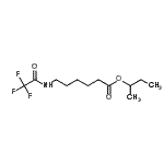 CAS 登录号：57983-24-1， 仲-丁基6-[(三氟乙酰基)氨基]己酸酯