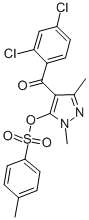 CAS 登录号：58011-68-0， 4-(2,4-二氯苯甲酰基)-1,3-二甲基-5-吡唑基对甲苯磺酸酯