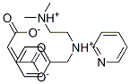 CAS 登录号：58044-99-8， N'-苄基-N,N-二甲基-N'-吡啶-2-基乙烯二铵马来酸盐