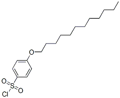 CAS 登录号：58076-34-9， 4-(十二烷氧基)苯磺酰氯