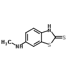 CAS 登录号：58106-93-7， 6-(甲基氨基)-1,3-苯并噻唑-2(3H)-硫酮