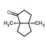 CAS 登录号：581096-80-2， (3aR,6aR)-3A,6A-二甲基六氢-1(2H)-二并环戊烯酮