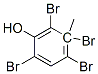 CAS 登录号：58169-99-6， 2,3,4,6-四溴间甲酚
