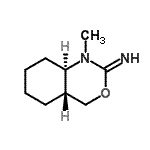 CAS 登录号：581806-90-8， (4aR,8aR)-1-甲基八氢-2H-3,1-苯并恶嗪-2-亚胺