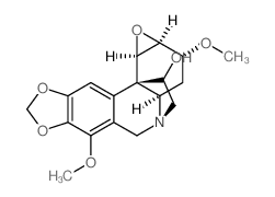 CAS 登录号：58189-38-1， (1aS, 2R,3aR,4R,10bS,10Cr,11R)-1a,3,3a,10c-四氢-2,6-二甲氧基-2H,5H-4,10b-乙桥[1,3]二氧杂环戊并[4,5-j]环氧乙烷并[a] 菲啶-11-醇