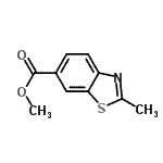 CAS 登录号：58216-60-7， 甲基2-甲基-1,3-苯并噻唑-6-羧酸酯