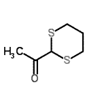 CAS 登录号：58277-26-2， 1-(1,3-二噻烷-2-基)乙酮