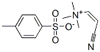 CAS 登录号：58311-73-2， (Z)-(2-氰基乙烯基)三甲基铵对甲苯磺酸盐