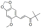 CAS#: 58344-83-5， 1-(4,5-Methylenedioxy-2-Methoxyphenyl)-4,4-Dimethyl-1-Penten-3-One