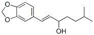 CAS 登录号：58344-88-0， 6-甲基-1-(3,4-亚甲二氧基苯基)-1-庚烯-3-醇