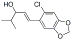 CAS 登录号：58345-03-2， 1-[2-氯-4,5-(亚甲二氧基)苯基]-4-甲基-1-戊烯-3-醇