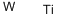 结构式 CAS# 58397-70-9, 钨-钛
