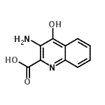 CAS 登录号：58401-44-8， 3-氨基-4-羟基-2-喹啉羧酸