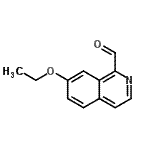 CAS 登录号：58402-45-2， 7-乙氧基-1-异喹啉甲醛