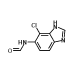 CAS 登录号：58416-36-7， N-(4-氯-1H-苯并咪唑-5-基)甲酰胺