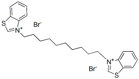 CAS#: 58474-16-1， 3,3'-(Decane-1,10-Diyl)Bis(Benzothiazolium) Dibromide