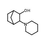CAS 登录号：58501-40-9， 3-(1-哌啶基)双环[2.2.1]庚烷-2-醇