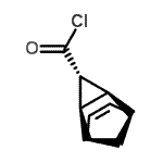 CAS 登录号：58519-61-2， (2R,3S,4S)-三环[3.2.1.0<sup>2,4</sup>]辛-6-烯-3-甲酰氯